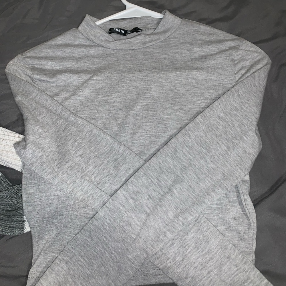 SHEIN grey long sleeve